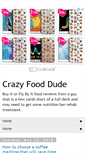 Mobile Screenshot of crazyfooddude.com